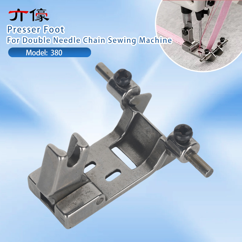 Sewing Tt - 380 Double Needle Chain Bottom Guide