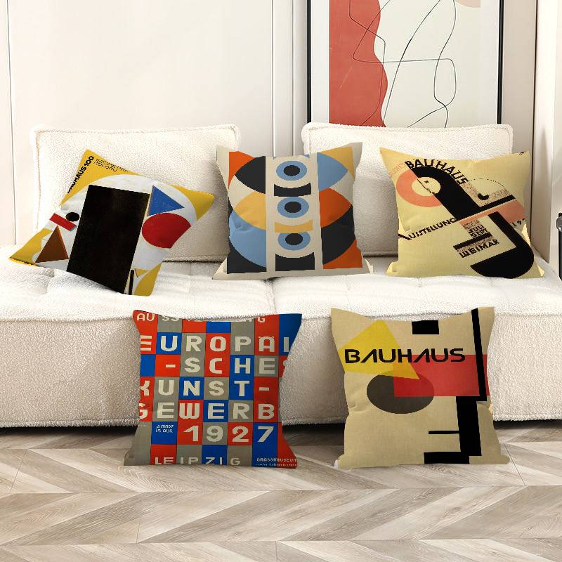 Century Textile & Sewing Supply Online Shopping - Century Modern Bauhaus Pillow Covers Cartoon