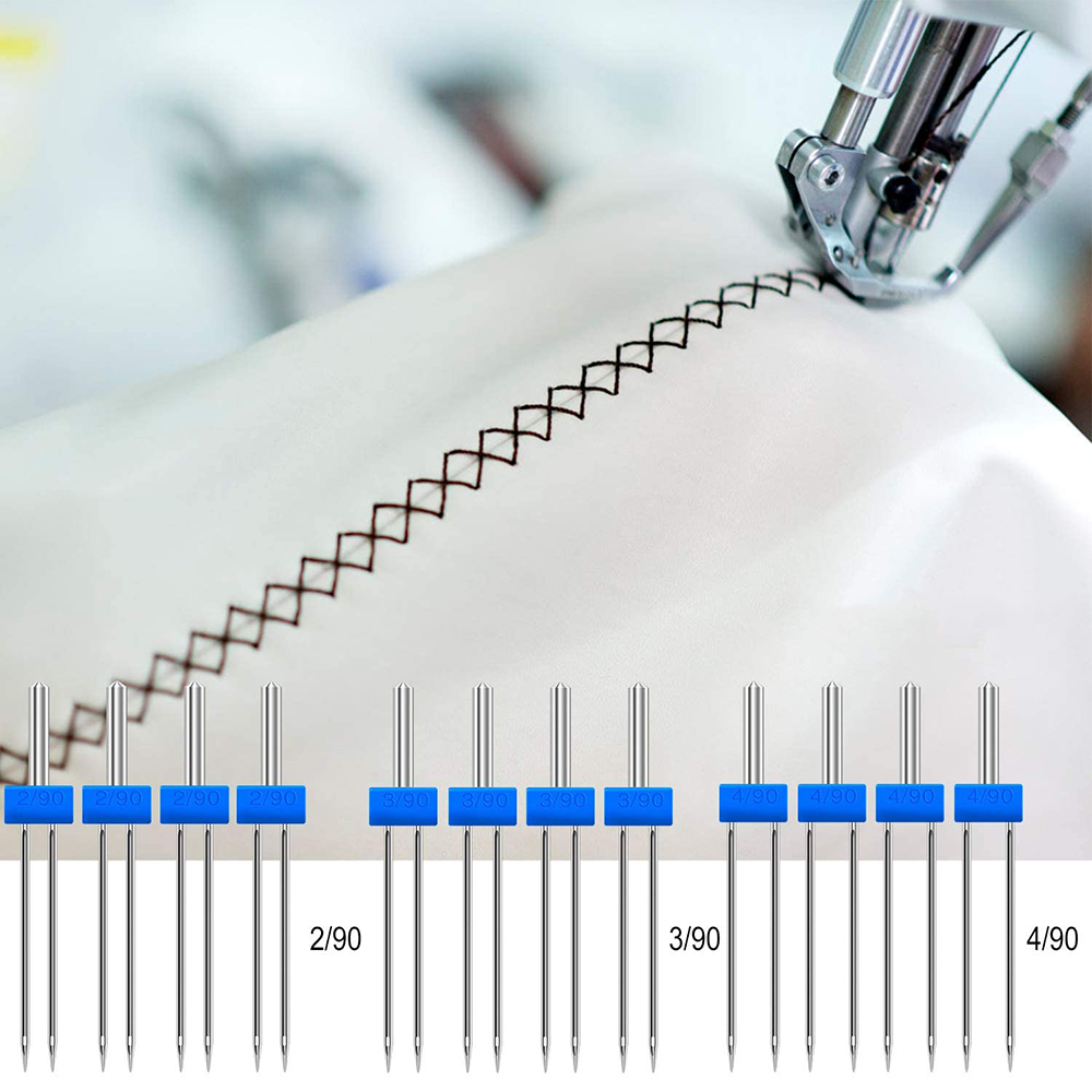 3-9Pcs Sewing Machine Twin Nee - Twin Needle Stretch のレビューと価格