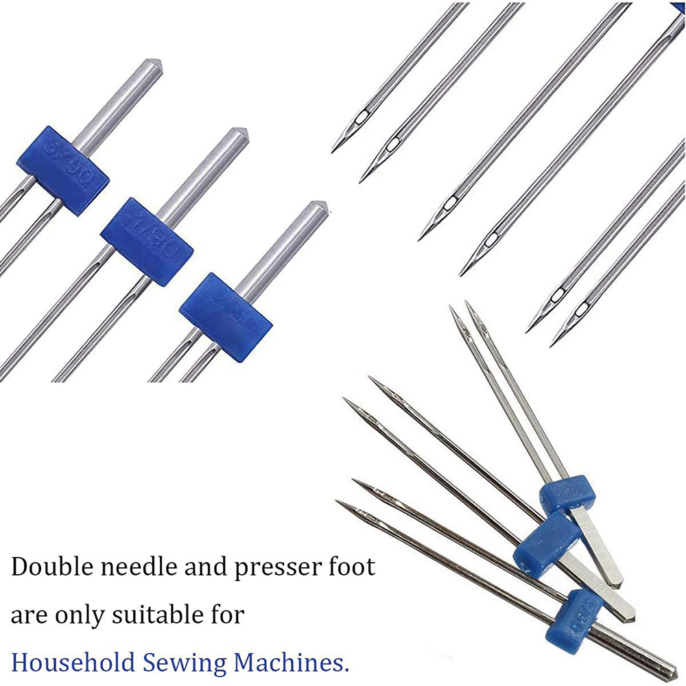 3PCS Sewing Double Twin Needle - Twin Needle Stretch のレビューと価格