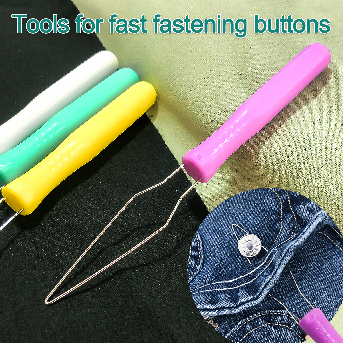 Quick Button Insertion Tool fo - Sewing Necessities のレビューと価格