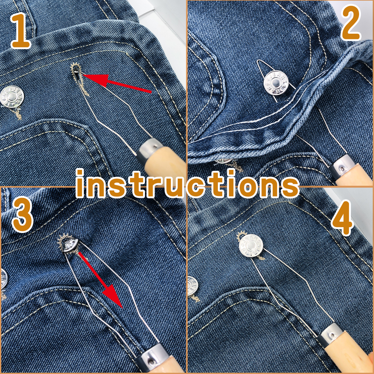 Quick Button Insertion Tool fo - Sewing Necessities のレビューと価格
