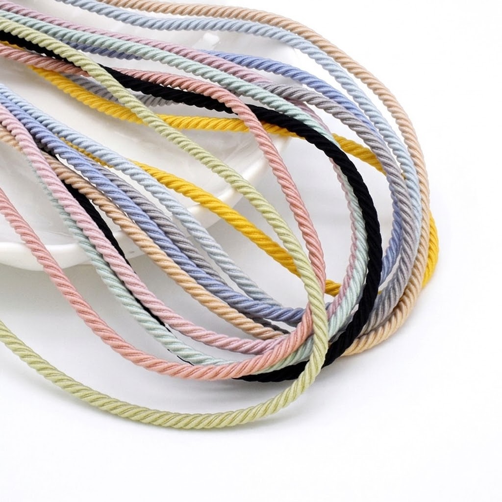 5M/Lot 2.5mm Elastic Rope Brai - Sewing Necessities のレビューと価格