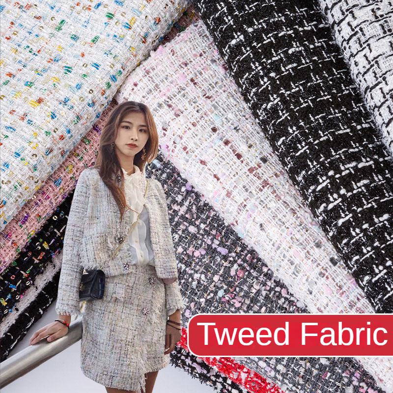 Tweed Fabric By The Meter for  - Sewing Tweed のレビューと価格