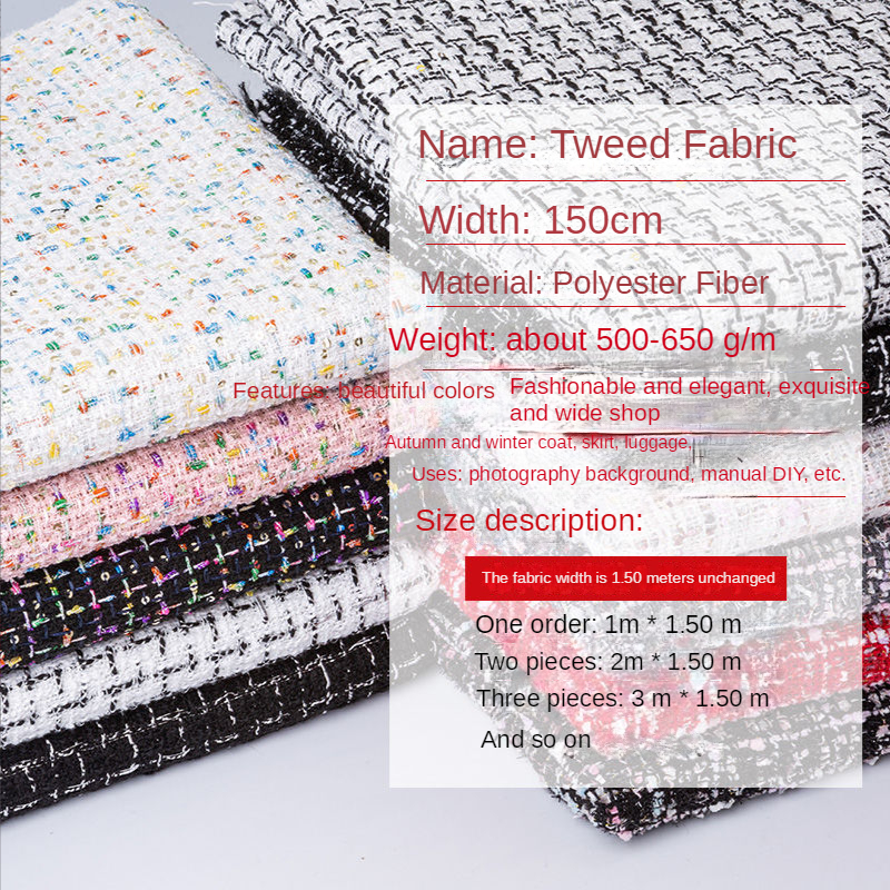 Tweed Fabric By The Meter for  - Sewing Tweed のレビューと価格