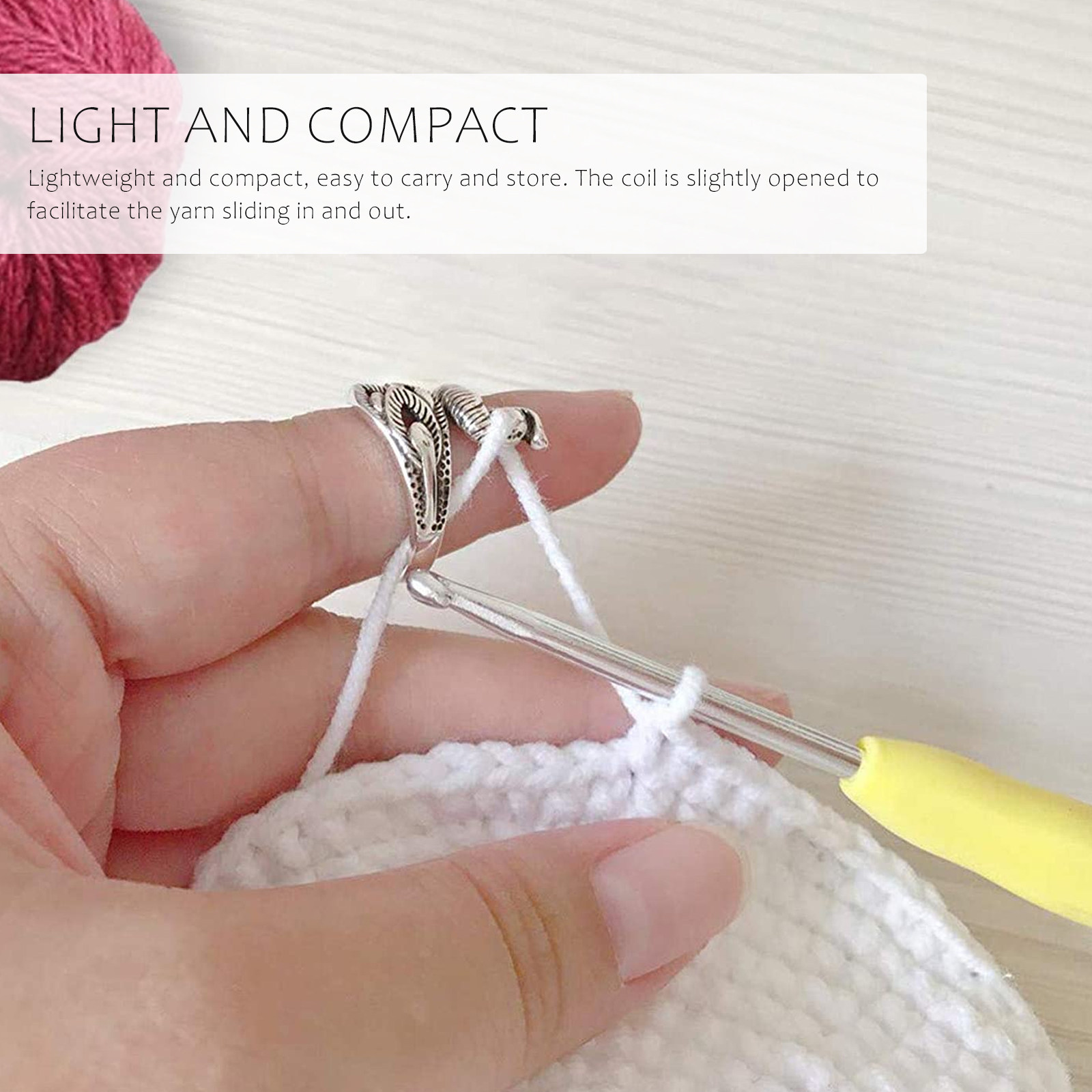 6Pcs Premium Metal Knitting Lo - Sewing Knit のレビューと価格