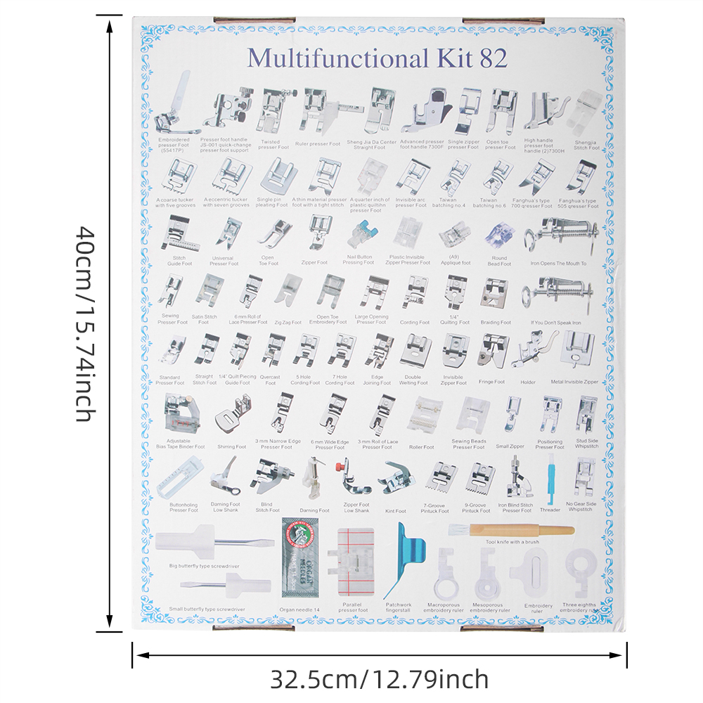 82pc/SET Full Set Sewing Machi - Sewing Tt のレビューと価格