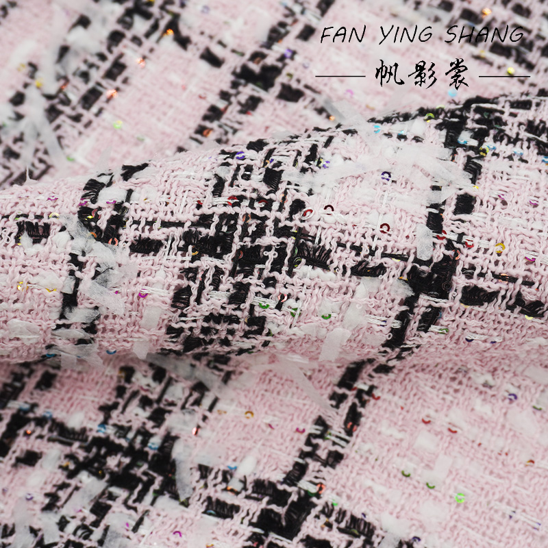 Pink Classical Big Plaid Color - Sewing Tweed のレビューと価格