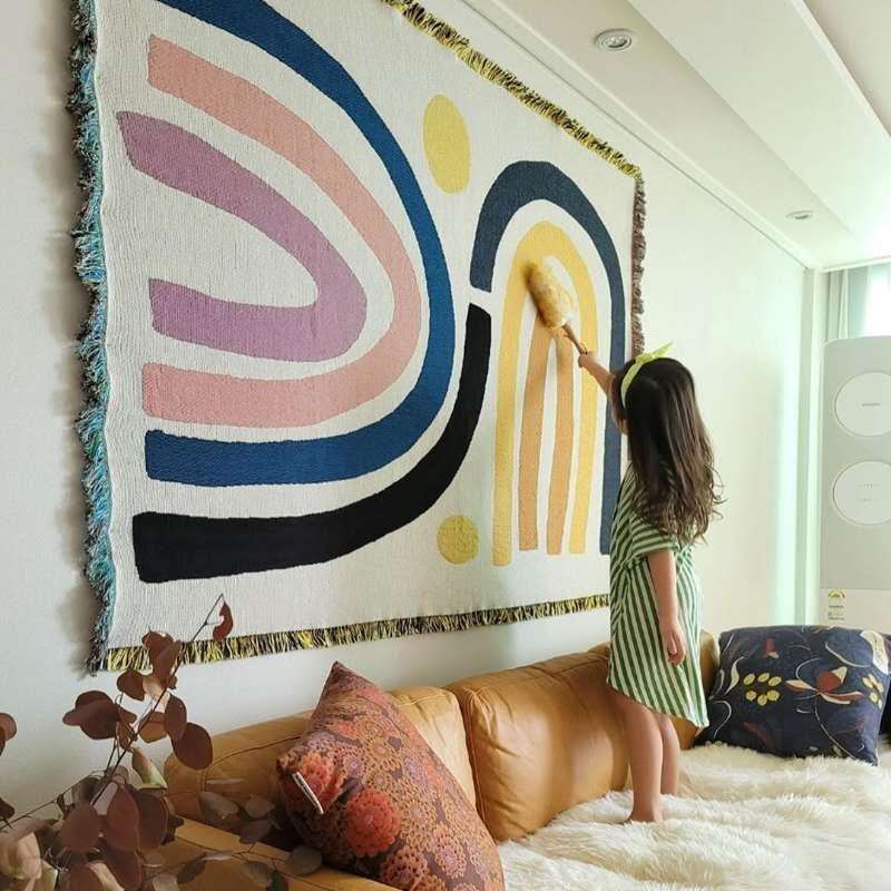 Textile City Abstract Rainbow  - Century Textile & Sewing Supply Online Shopping のレビューと価格