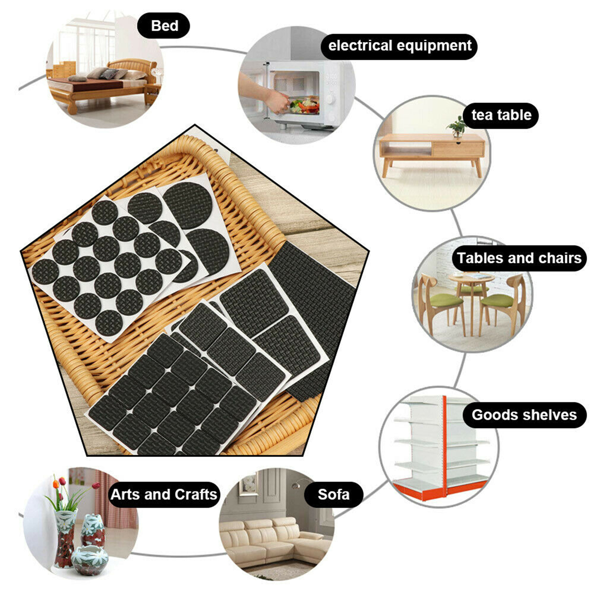 Furniture Pads Floor Protector - Cutting Mat Self Heal のレビューと価格