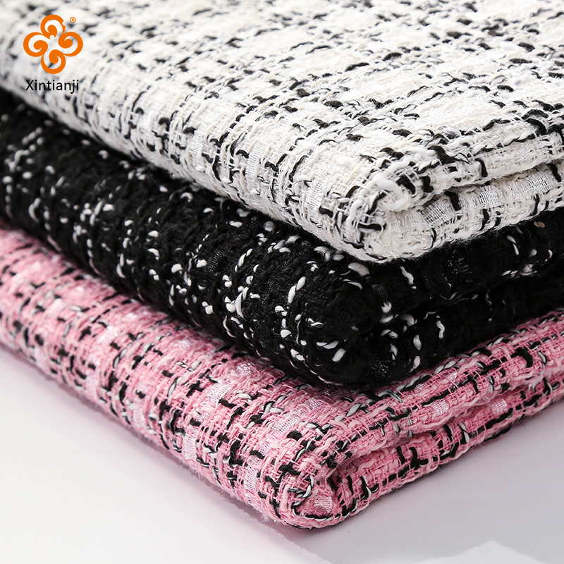Woven Tweed Fabric Luxurious A - Sewing Tweed のレビューと価格