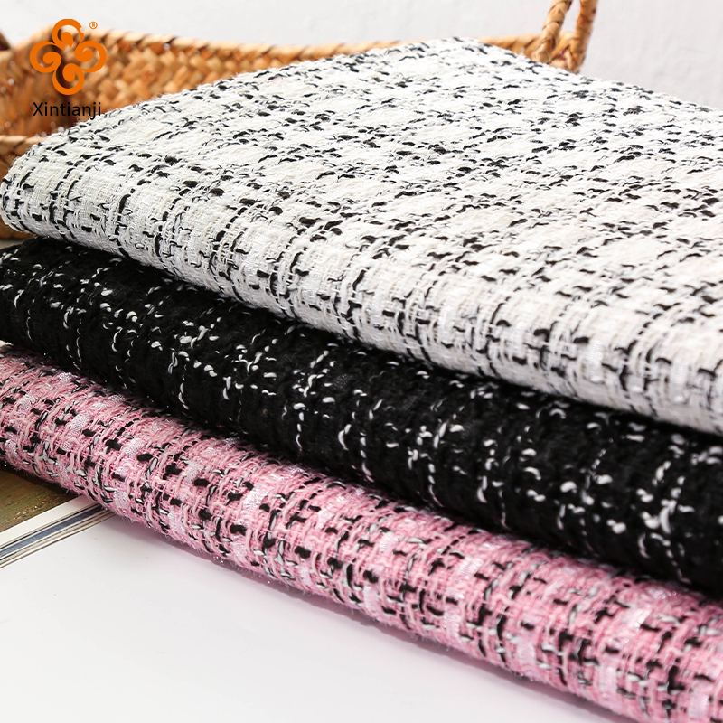 Woven Tweed Fabric Luxurious A - Sewing Tweed のレビューと価格