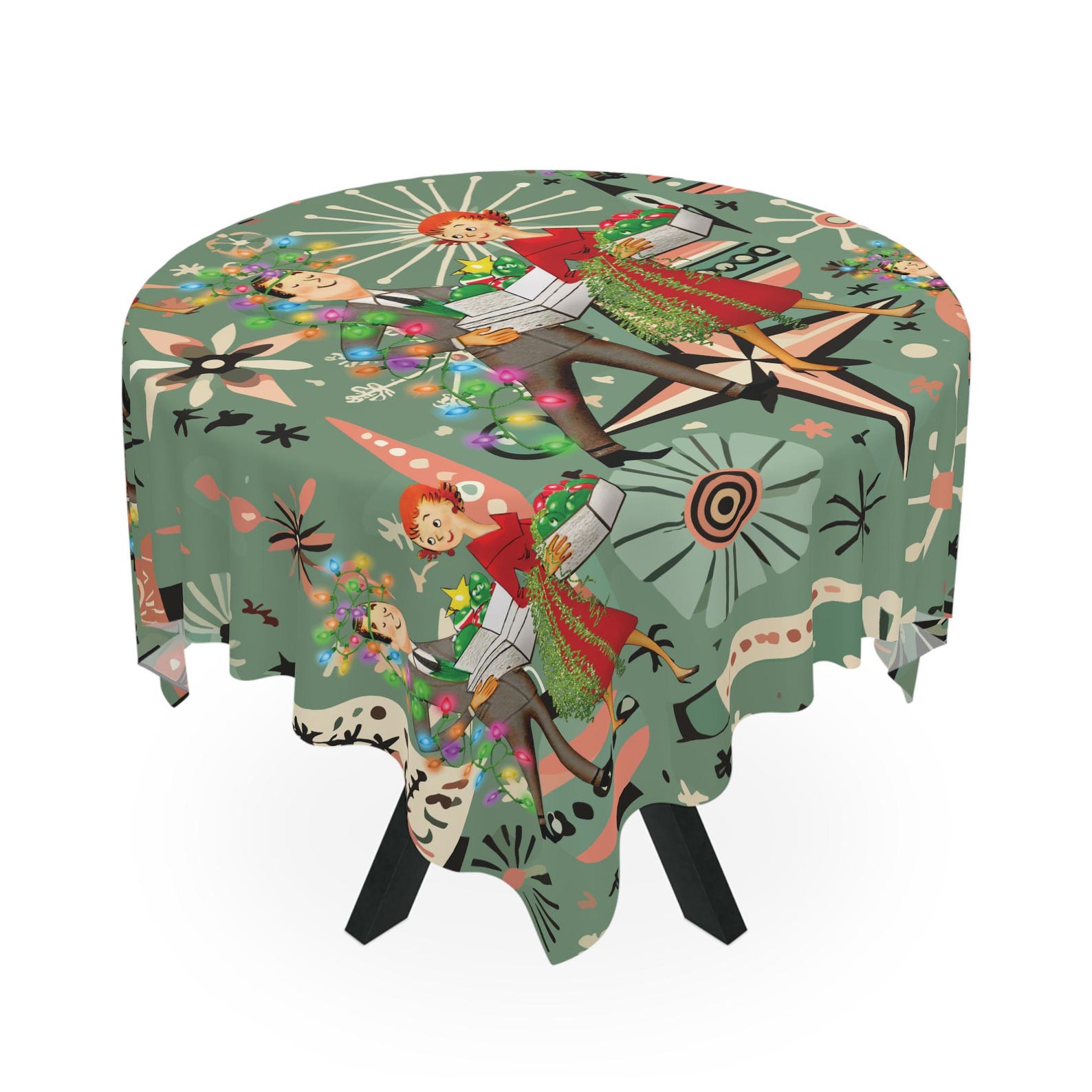 Retro 1950s Kitsch Christmas S - Century Textile & Sewing Supply Online Shopping のレビューと価格