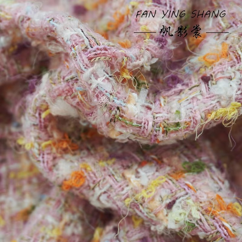 2025 Pink Color Weaving Plaid  - Sewing Tweed のレビューと価格