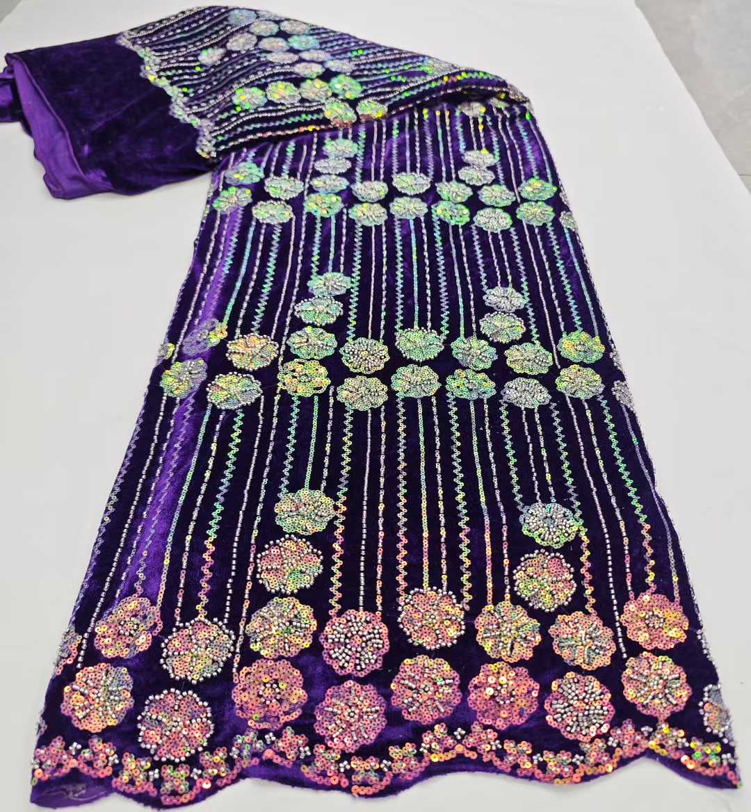 2026 New Design Luxury French  - Sewing Velvet Fabric のレビューと価格