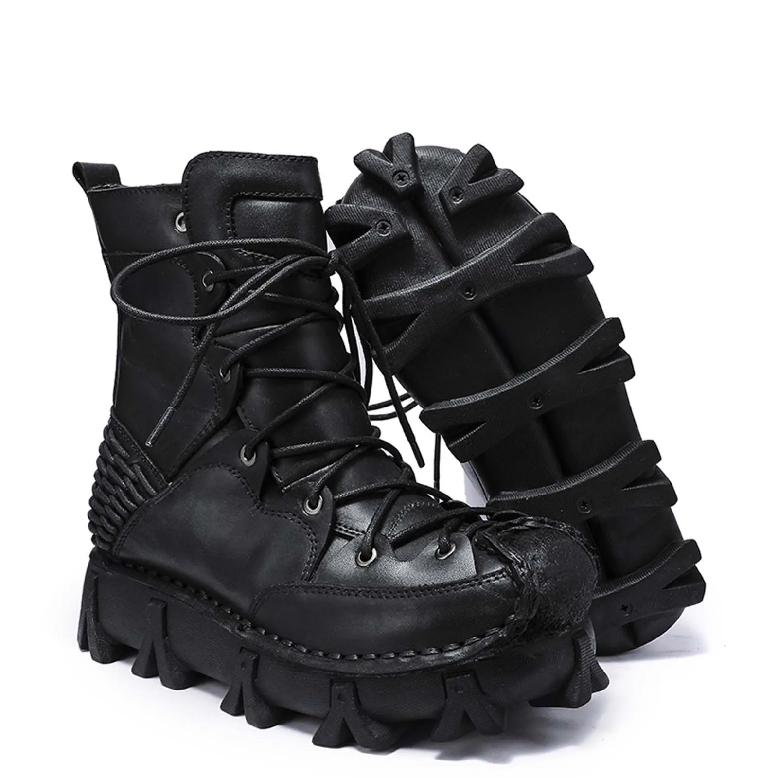 Fashion Genuine Leather Motorc - Sewing Knit のレビューと価格