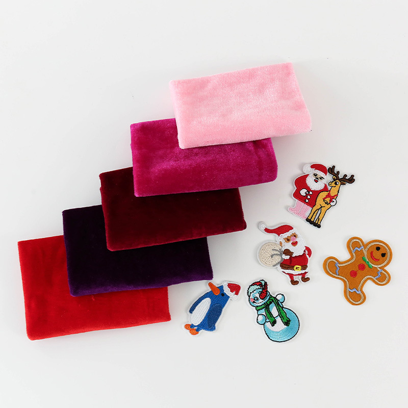 5Pcs 50x50cm Solid Color Velve - Sewing Velvet Fabric のレビューと価格