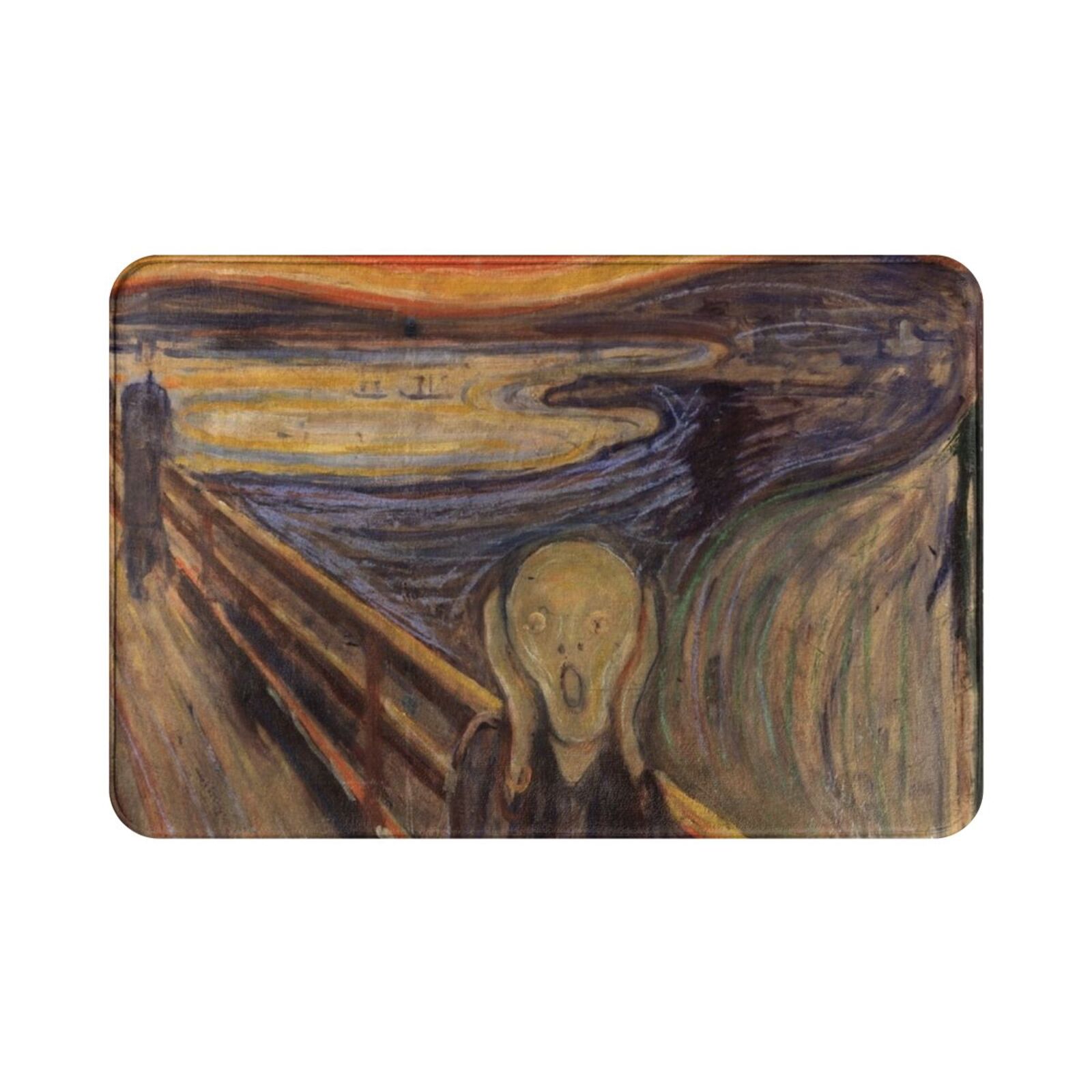 Munch's Scream Carpet Mat Rug  - Century Textile & Sewing Supply Online Shopping のレビューと価格