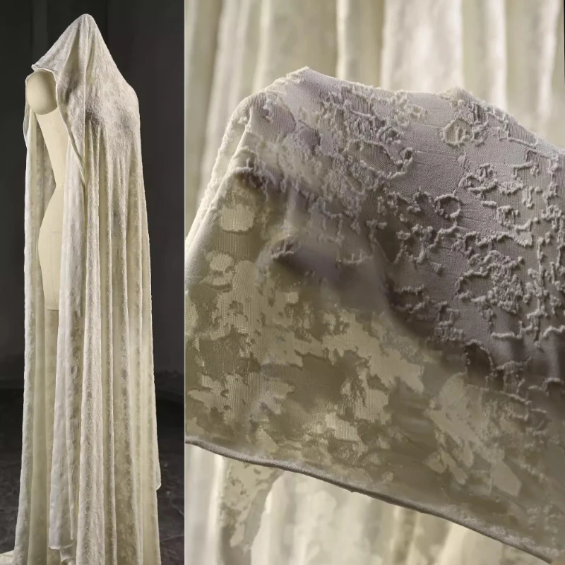 Apricot Knit Fabric Floral Tex - Vintage Sewing Textile のレビューと価格