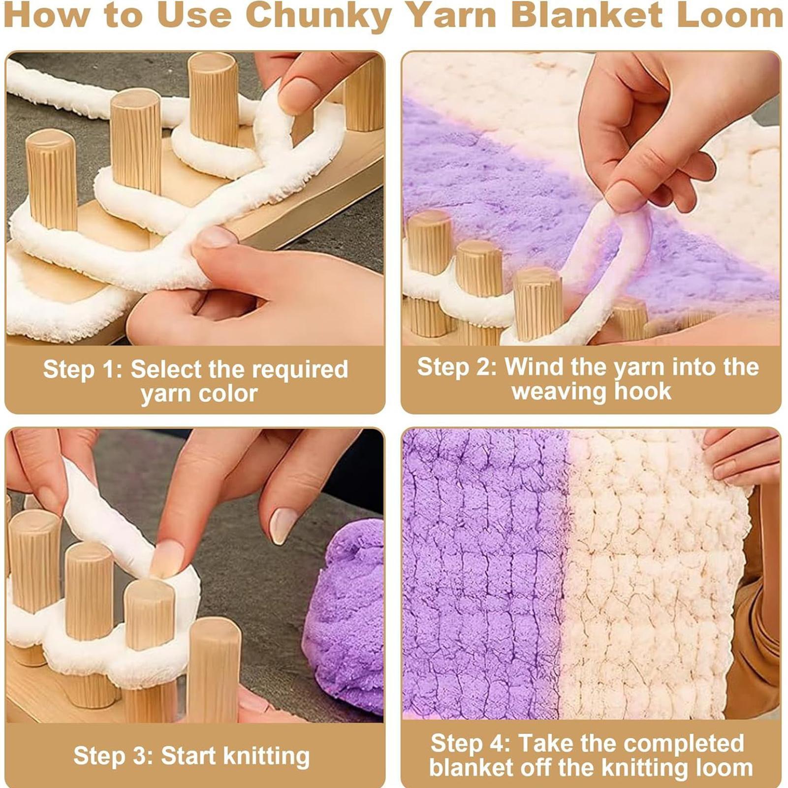 Hand Knitting Loom Chunky Croc - Sewing Knit のレビューと価格