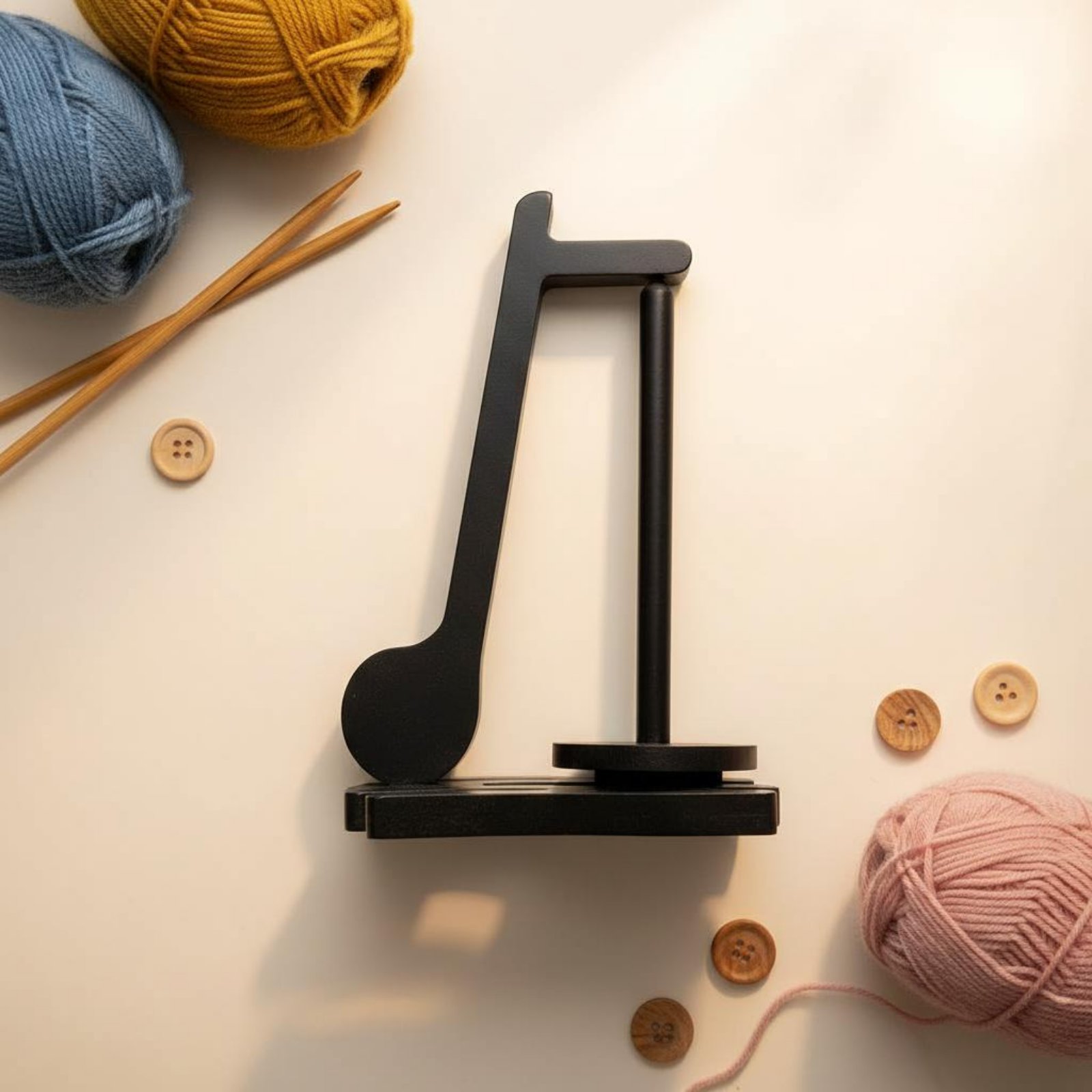 Wooden Yarn Holder 360° Rotati - Sewing Knit のレビューと価格