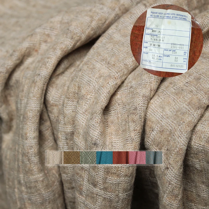 Redraspberry Japanese Plaid Kn - Sewing Tweed のレビューと価格