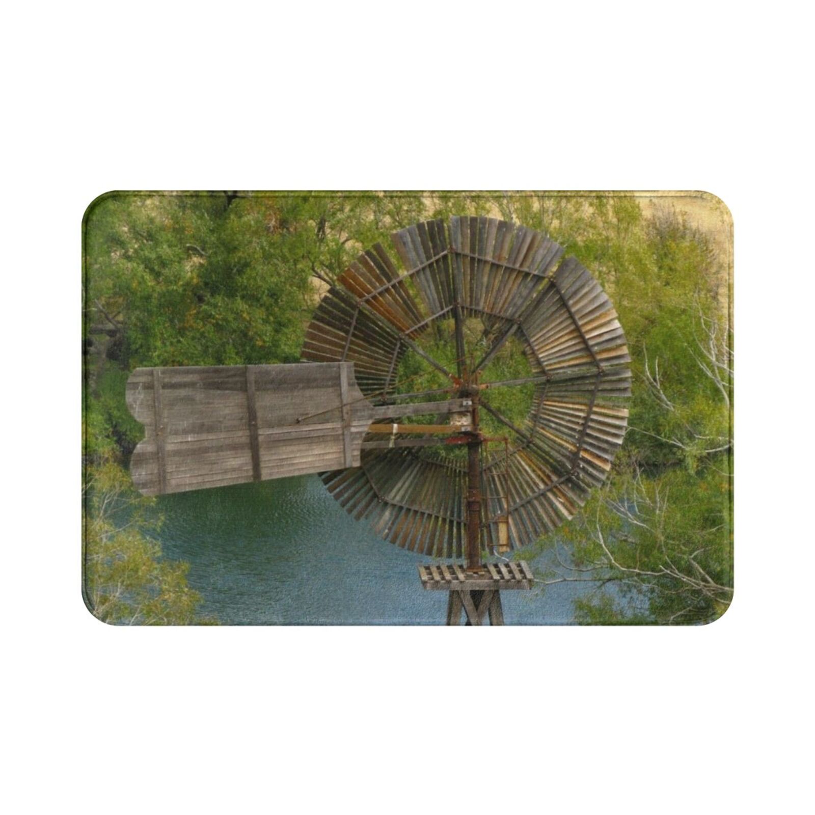 Wooden Windmill Carpet Mat Rug - Century Textile & Sewing Supply Online Shopping のレビューと価格