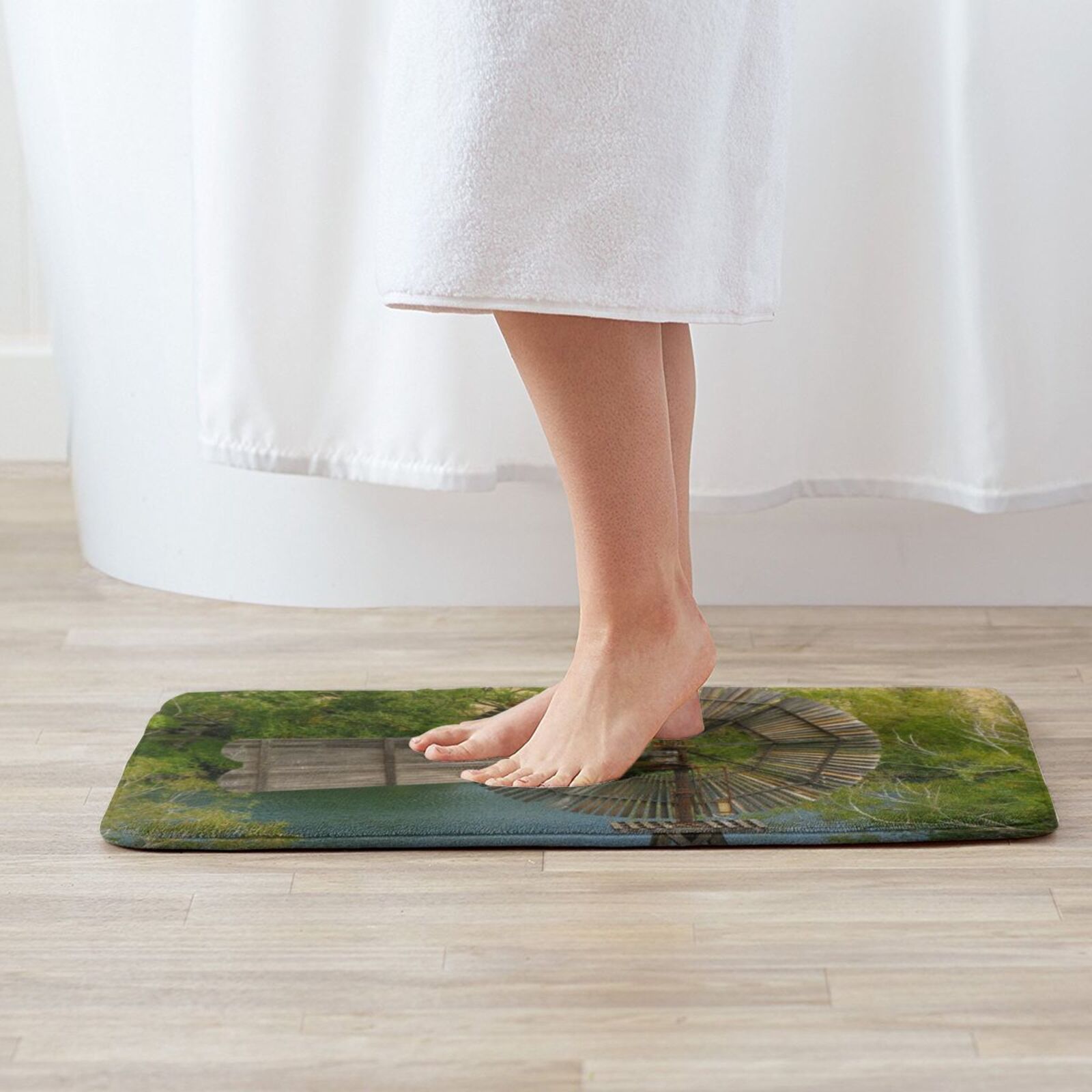 Wooden Windmill Carpet Mat Rug - Century Textile & Sewing Supply Online Shopping のレビューと価格