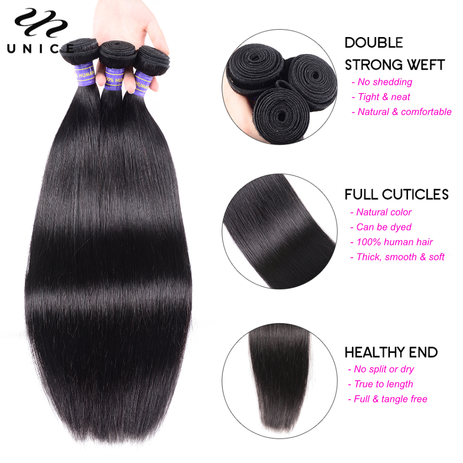 Unice Hair 8A Grade Straight H - Sewing Technology のレビューと価格