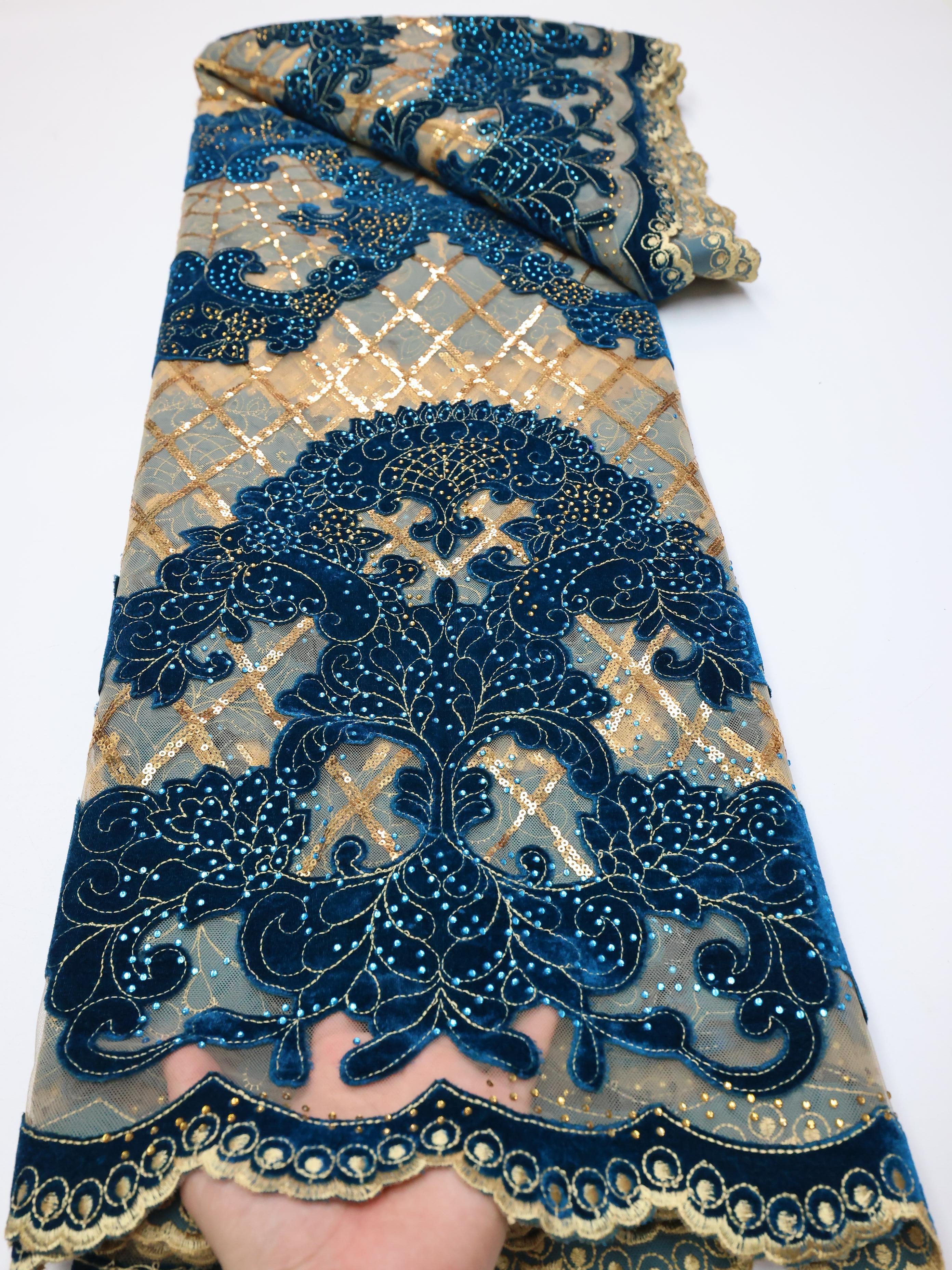 Wholesale Fashion African Velv - Sewing Velvet Fabric のレビューと価格