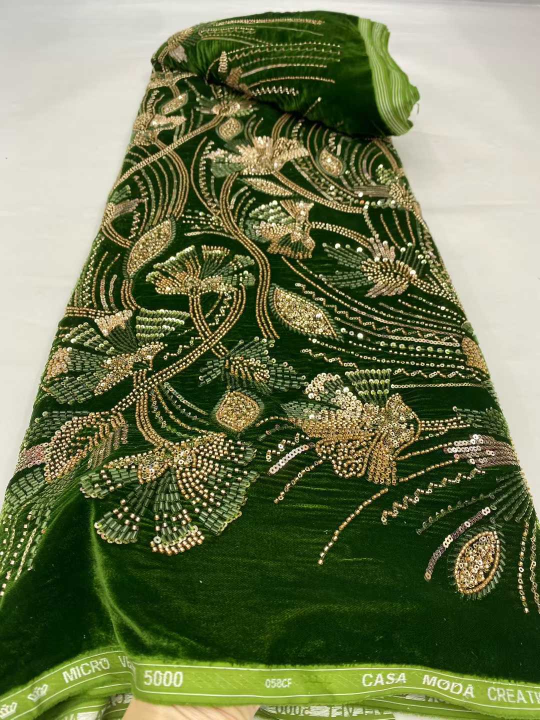 Luxury African Velvet Lace Fab - Sewing Velvet Fabric のレビューと価格