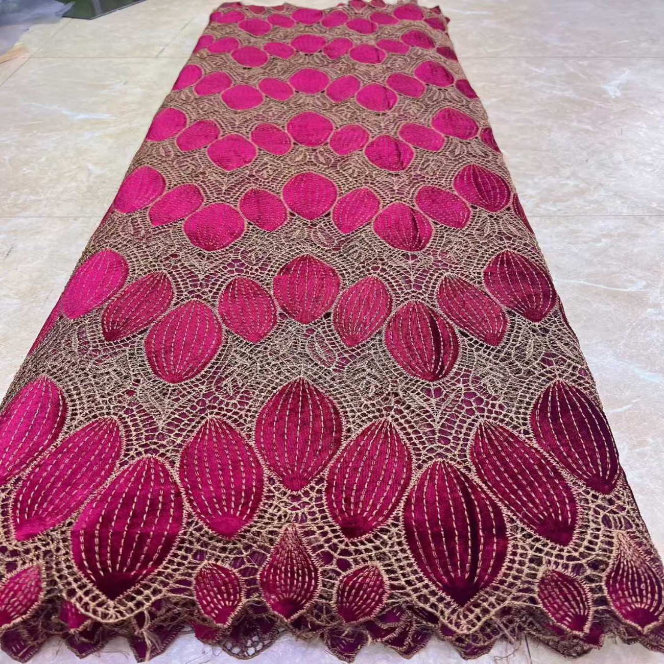 Black Velvet  laser embroidery - Sewing Velvet Fabric のレビューと価格