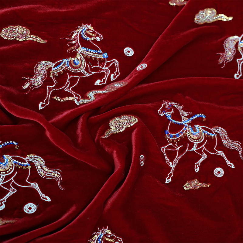 Autumn/Winter Thick Silk Velve - Sewing Velvet Fabric のレビューと価格