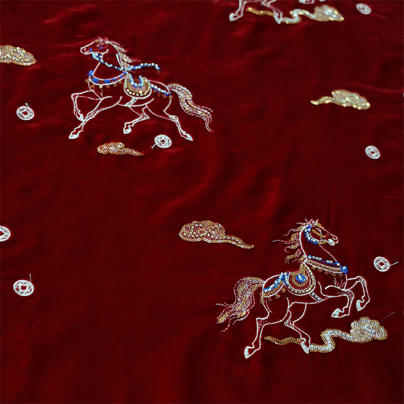 Autumn/Winter Thick Silk Velve - Sewing Velvet Fabric のレビューと価格