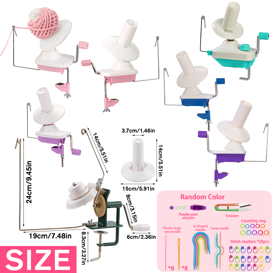Imazy Yarn Cake Winder Spinner - Sewing Knit のレビューと価格