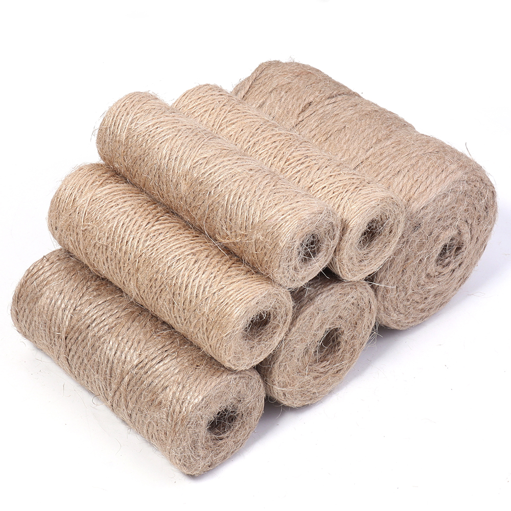100Meters Natural Jute Rope St - Vintage Sewing Textile のレビューと価格
