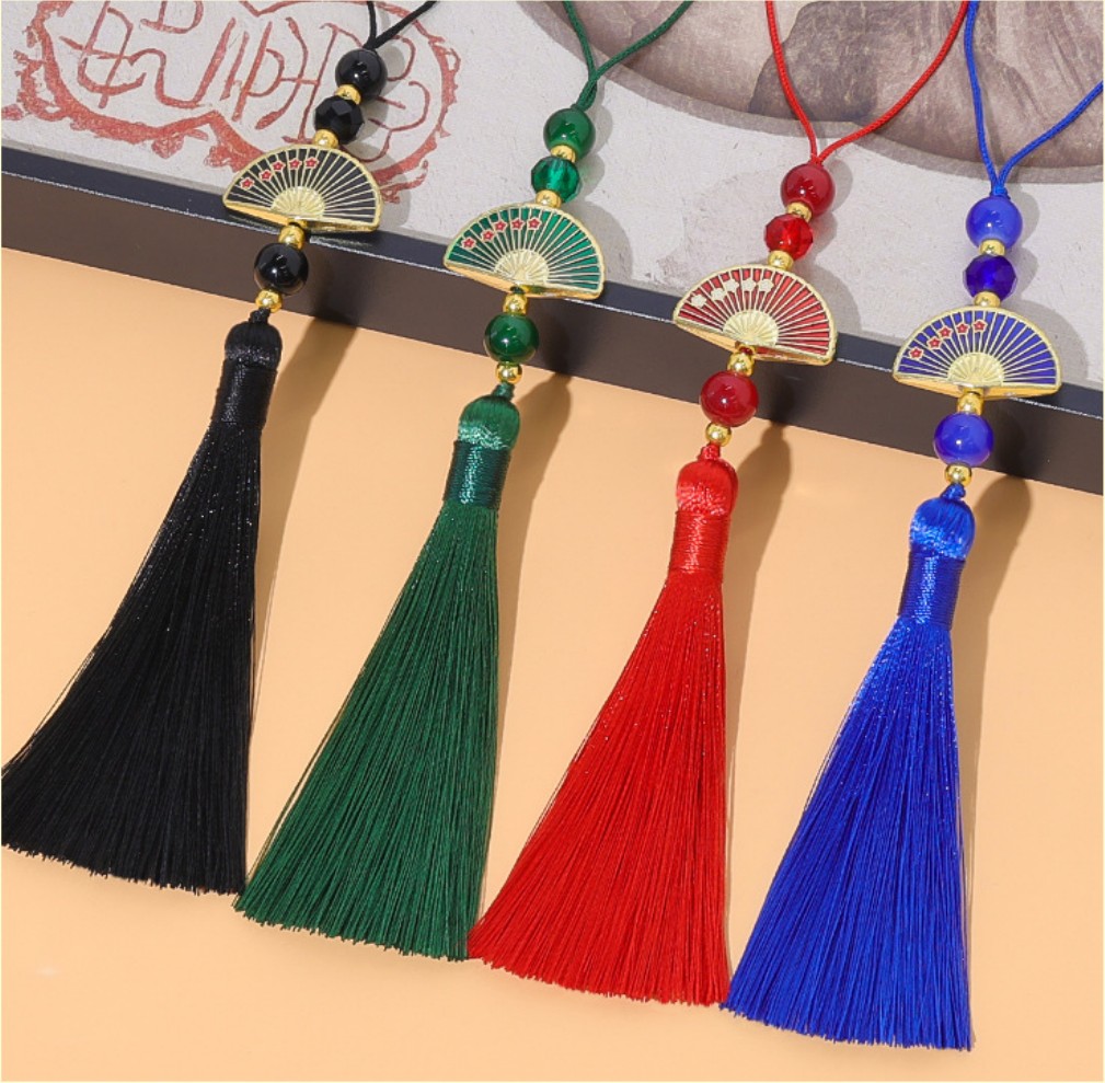 10pcs Vintage Bead Fan Tassels - Vintage Sewing Textile のレビューと価格
