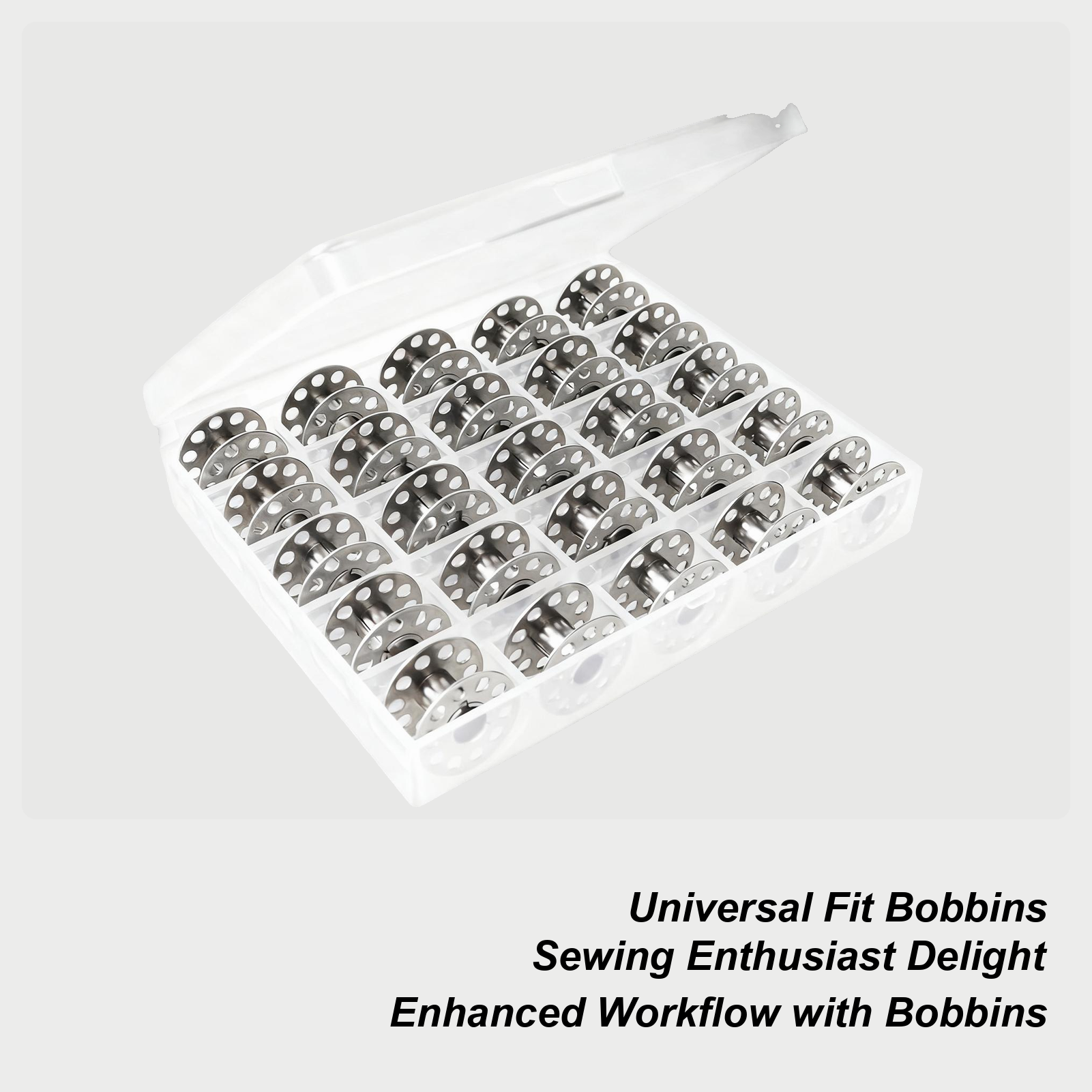 Prewound Bobbins 25 Pieces Sta - Sewing Knit のレビューと価格