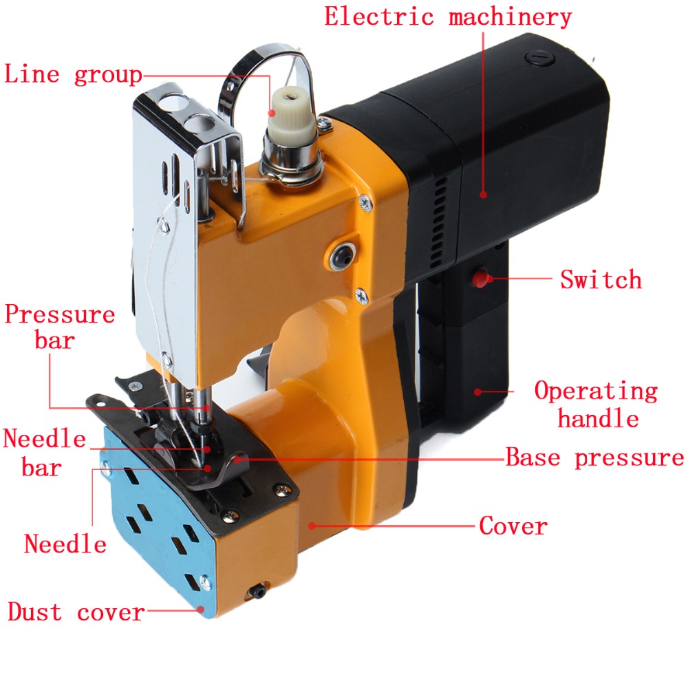 Electric Woven Bag Closing Mac - Sewing Machine For Textile のレビューと価格