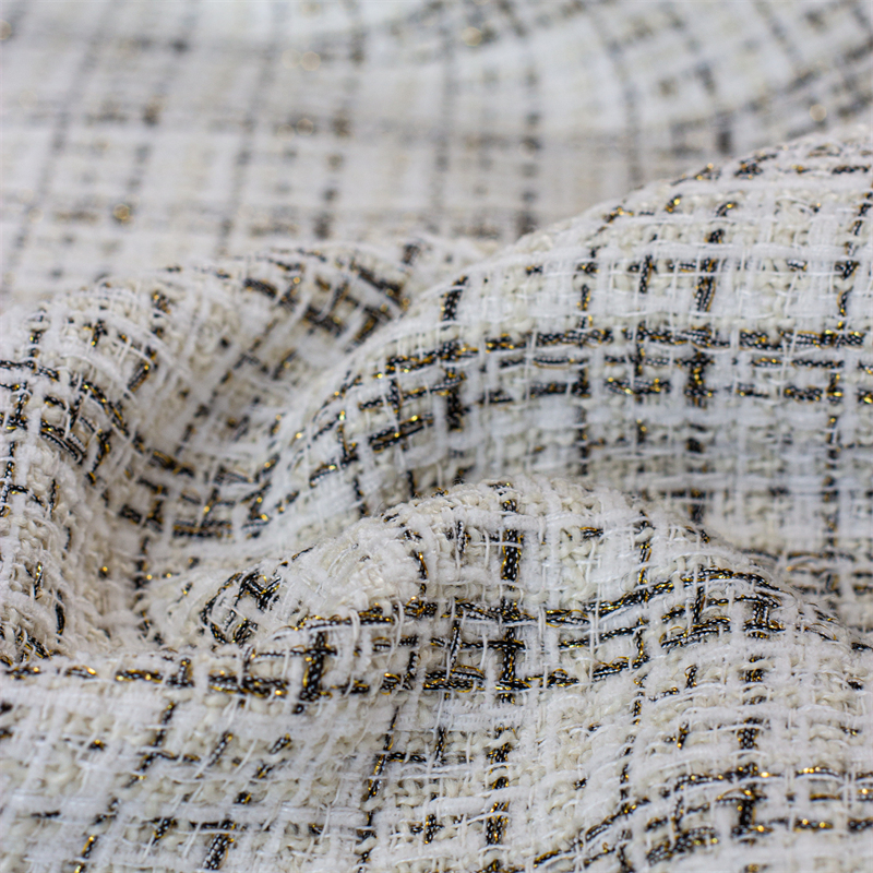 New Tweed Woolen Fabric Autumn - Sewing Tweed のレビューと価格