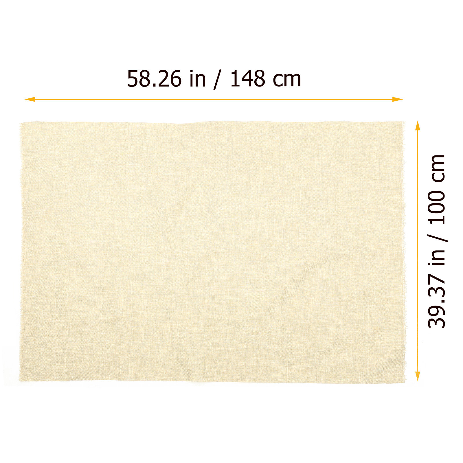 Beige Dense Linen Fabric for D - Sewing Machine For Textile のレビューと価格