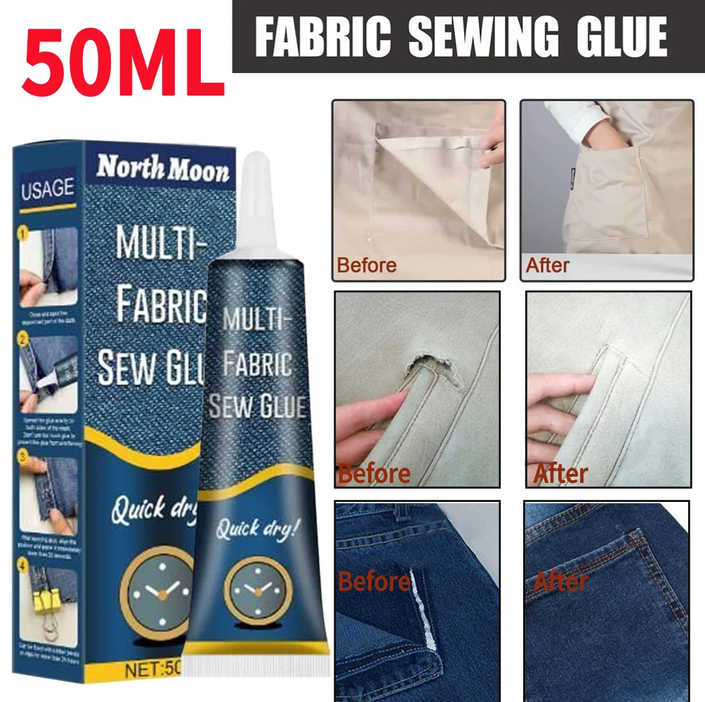 50ml Fabric Glue Quick Dry Fab - Sewing Technology のレビューと価格