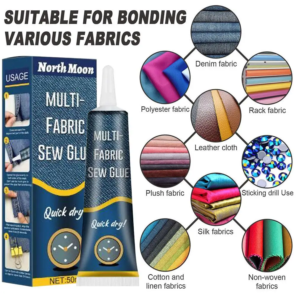 50ml Fabric Glue Quick Dry Fab - Sewing Technology のレビューと価格