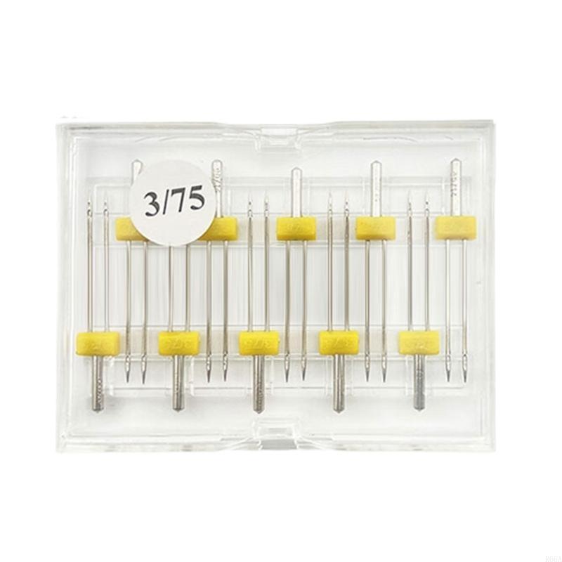 R66A 10Pcs Sewing Machine Need - Twin Needle Stretch のレビューと価格
