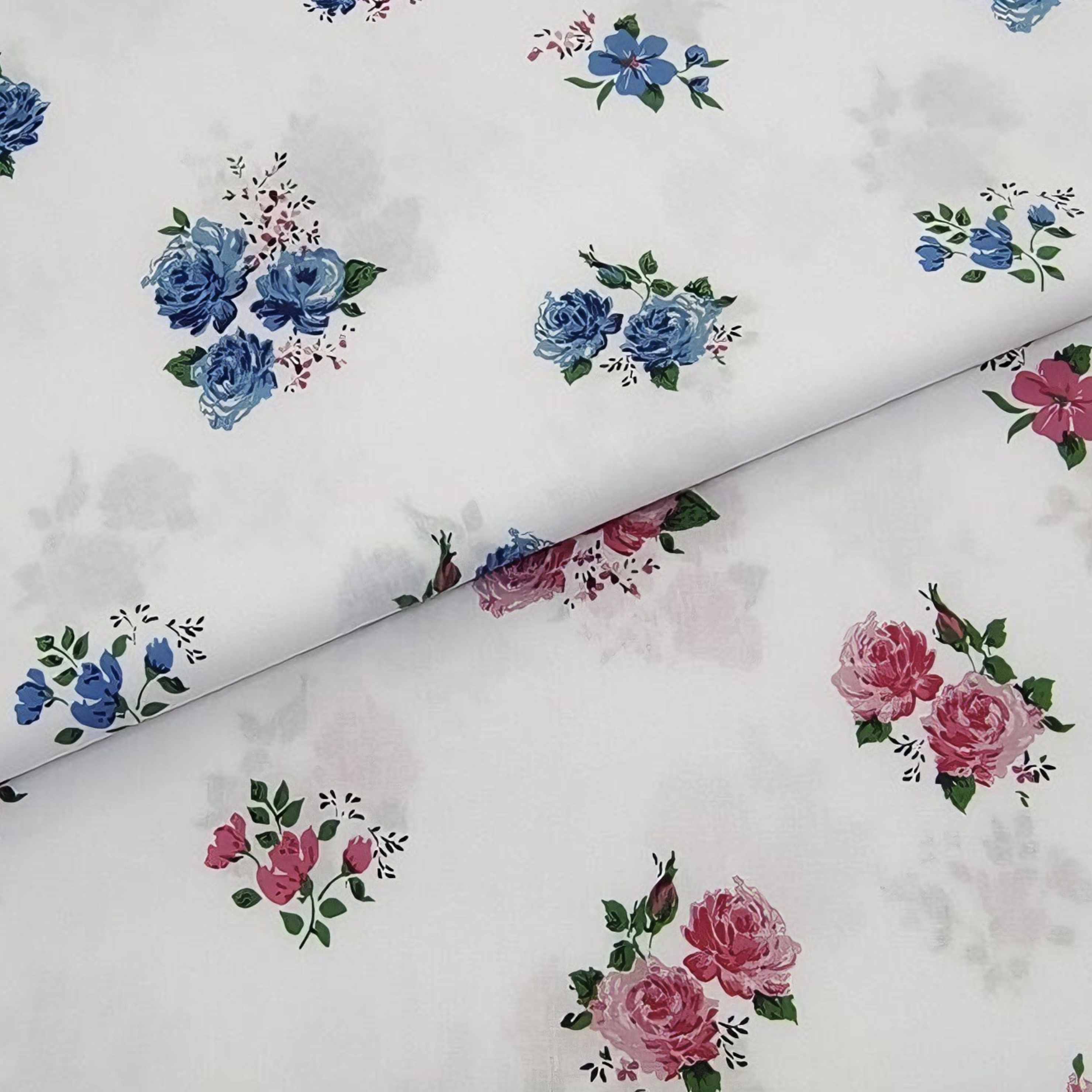 145x50cm Vintage Floral Printe - Vintage Sewing Textile のレビューと価格
