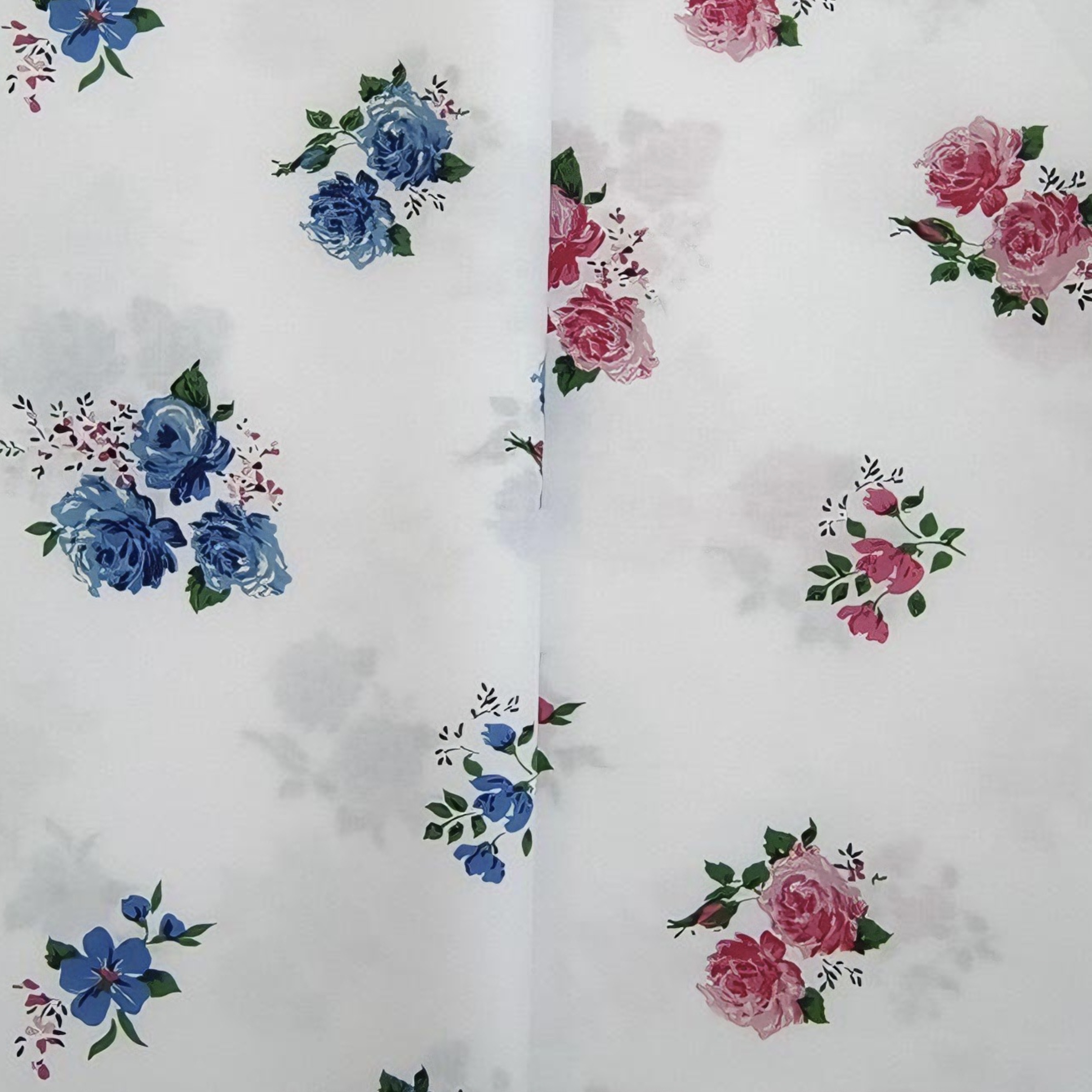 145x50cm Vintage Floral Printe - Vintage Sewing Textile のレビューと価格