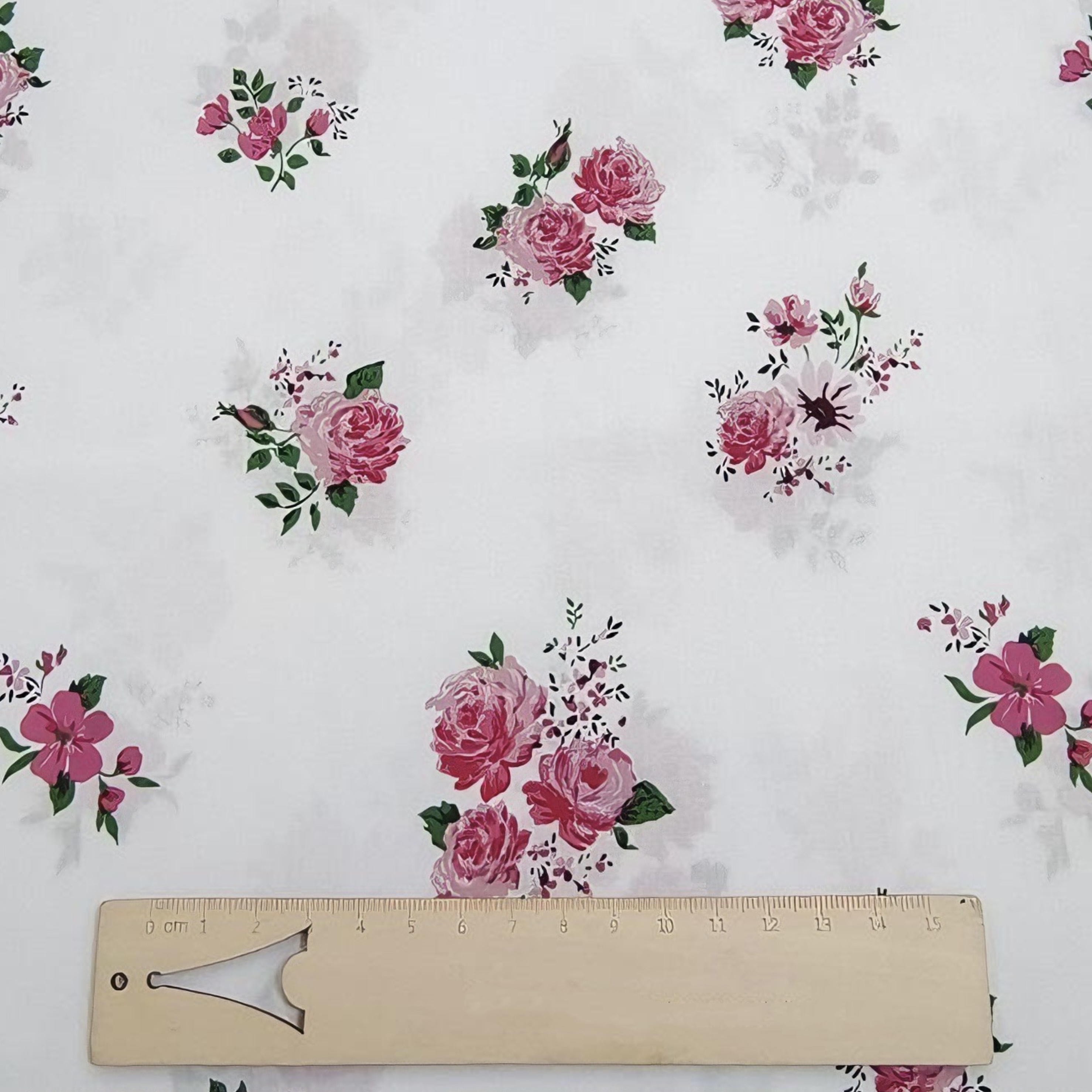 145x50cm Vintage Floral Printe - Vintage Sewing Textile のレビューと価格