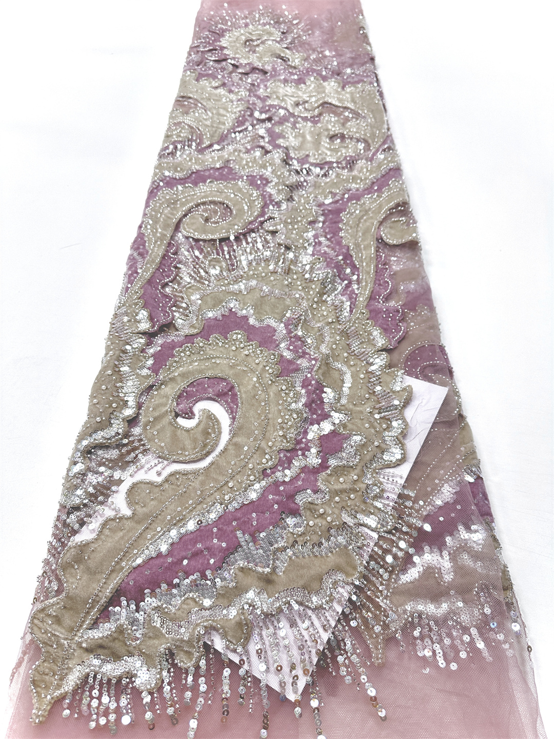 2025 African French Velvet Bea - Sewing Velvet Fabric のレビューと価格