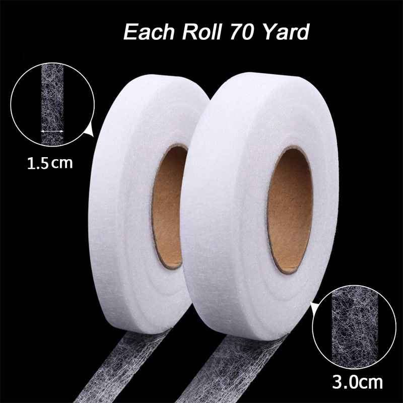 65Yard Fabric Fusing Tape Adhe - Hem Tape Fusible のレビューと価格