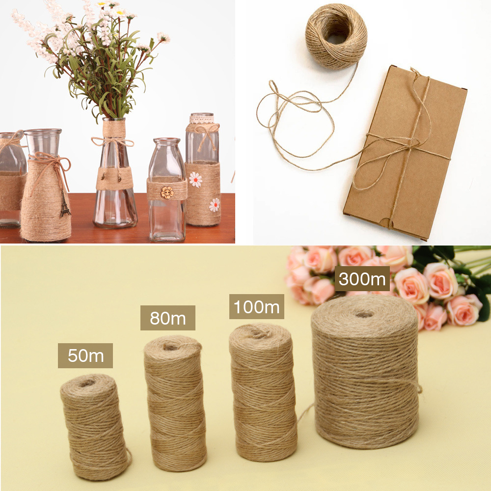 50/80/100Meters Natural Vintag - Vintage Sewing Textile のレビューと価格